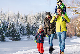 Familienwanderung im Bayerischen Wald